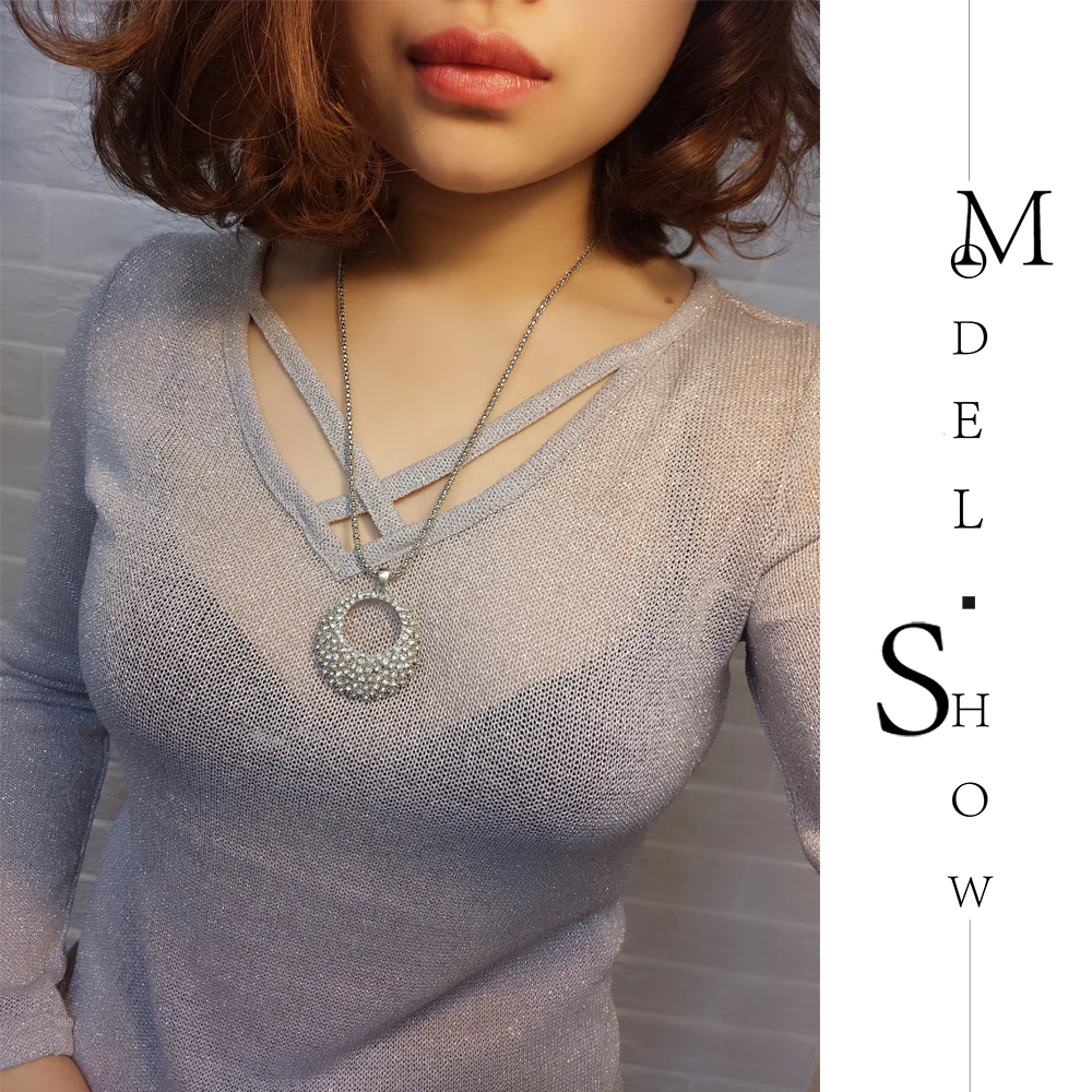 Классическое женское круглое ожерелье VEYO ожерелья и подвески высокого