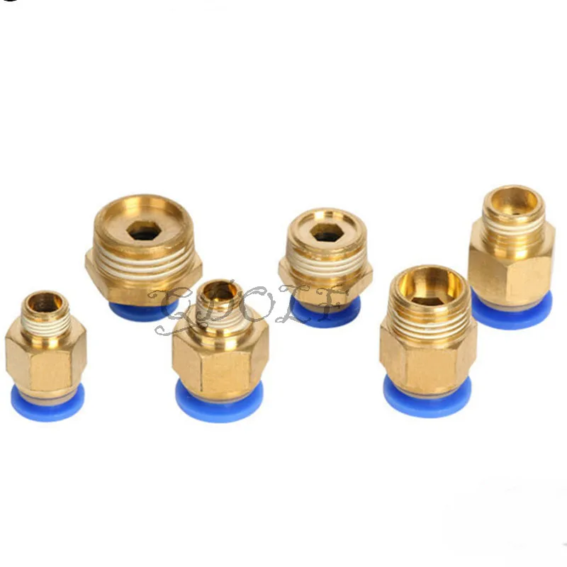 Прямой толчок воздушный разъем 1/4 &quotBSP 1/2&quot 1/8 &quot3/8&quot наружная резьба