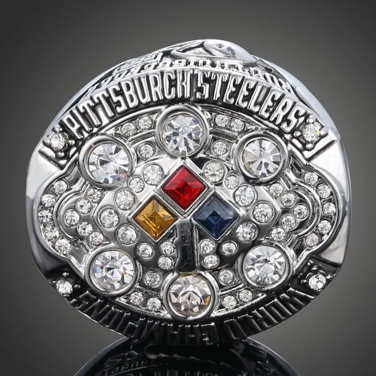 2008 Pittsburgh Steelers Super Bowl Чемпионат Кольцо Для Любителей Спорта | Украшения и