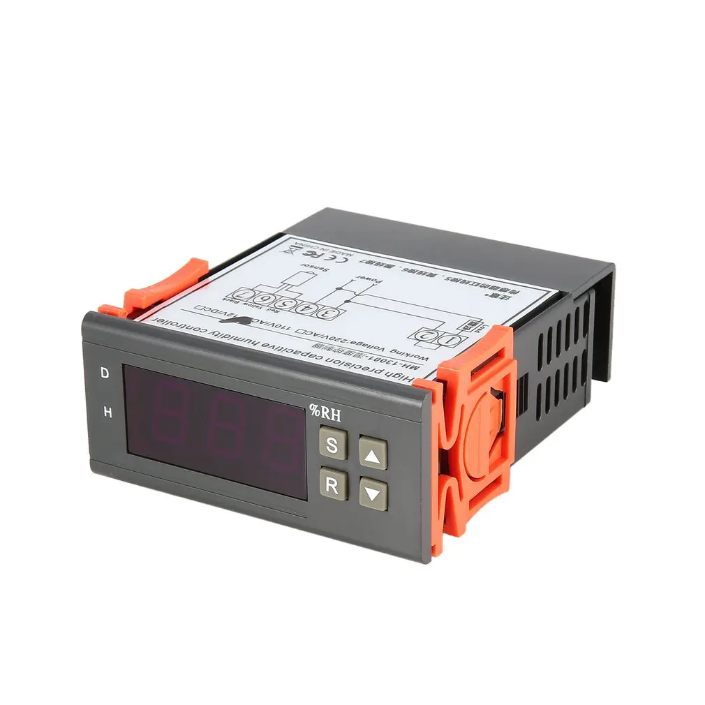 MTC1000A AC 110 V цифровой светодиодный микрокомпьютер управление влажностью гигрометр