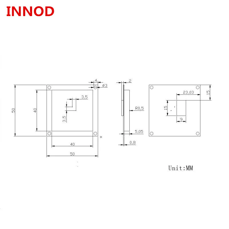 Мини 40*40 мм 2dbi UHF RFID антенна для настольного ПК RFID/ручного писателя/Ридера|uhf rfid