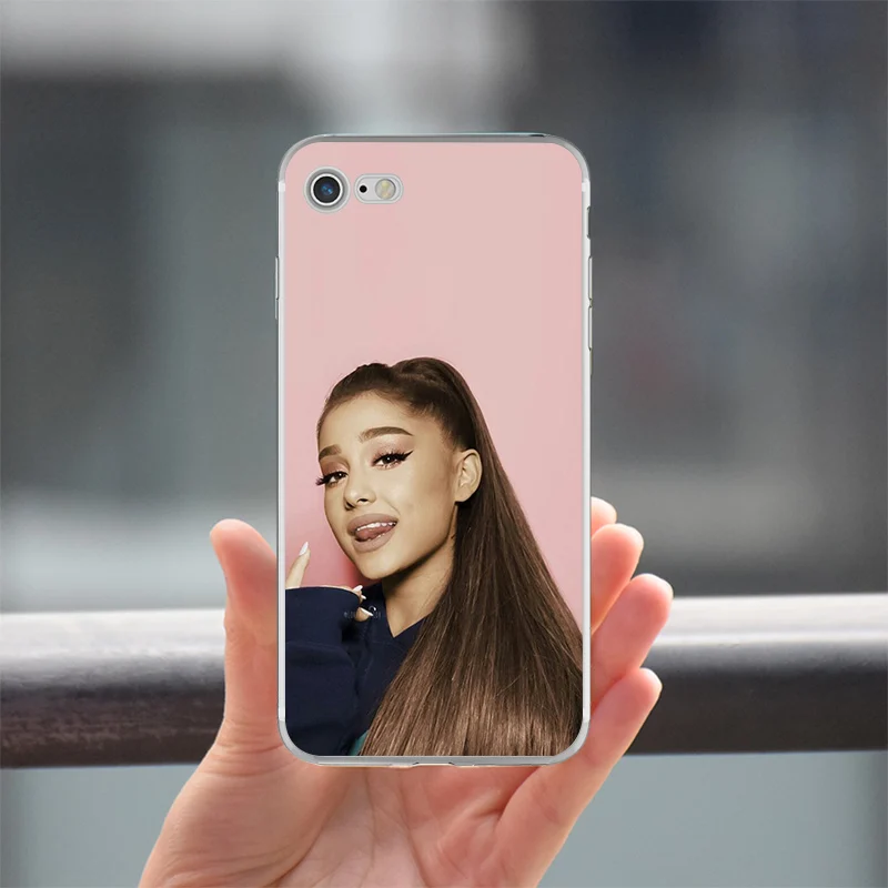 WM01331 Ciciber Ariana Grande AG радужные мягкие ТПУ чехлы для телефонов, чехол для IPhone 11 Pro Max XR XS Max 6 6S 7 8 Plus 5S SE X Fundas Capa - Цвет: WM01331