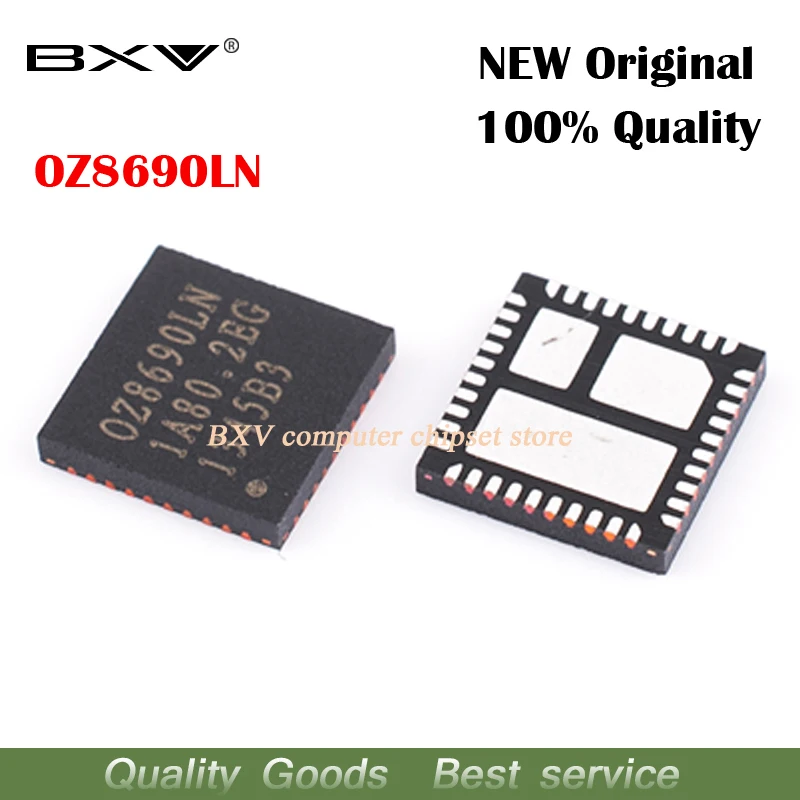 

Free shipping 2pcs OZ8690LN 0Z8690LN 5mm*5mm QFN-40 new original