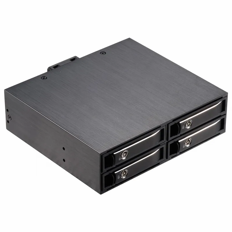 Uniatop ST2541 4-Bay 2," Алюминиевый Чехол SATA HDD внутренний корпус с светодиодный
