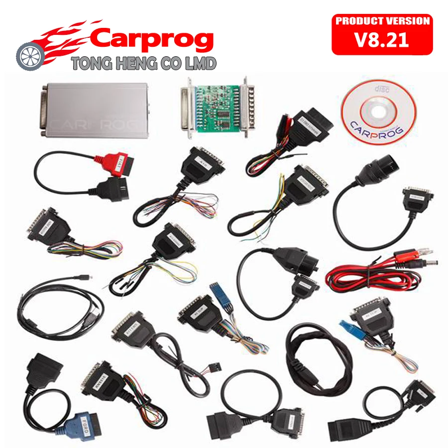 Качество A +++ Carprog V8.21 онлайн версия инструмент для ремонта автомобиля CARPROG Полный