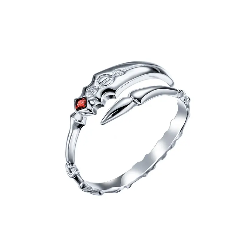 FGO FATE Lancer Cu Chulainn Gae Bolg Excalibur Saber Avalon кольцо с мечом регулируемое S925 стерлинговоe