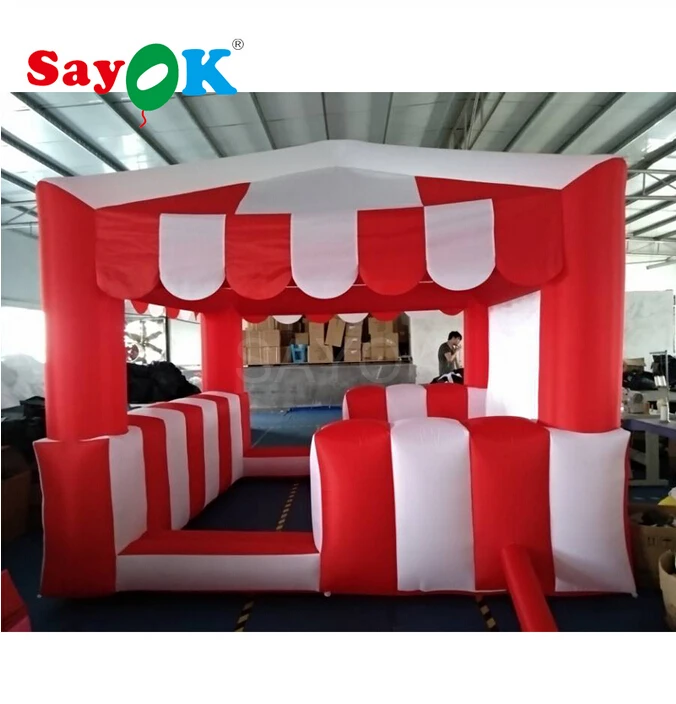 Sayok надувная палатка надувной киоск 3 5x3 м стойка для рекламных акций