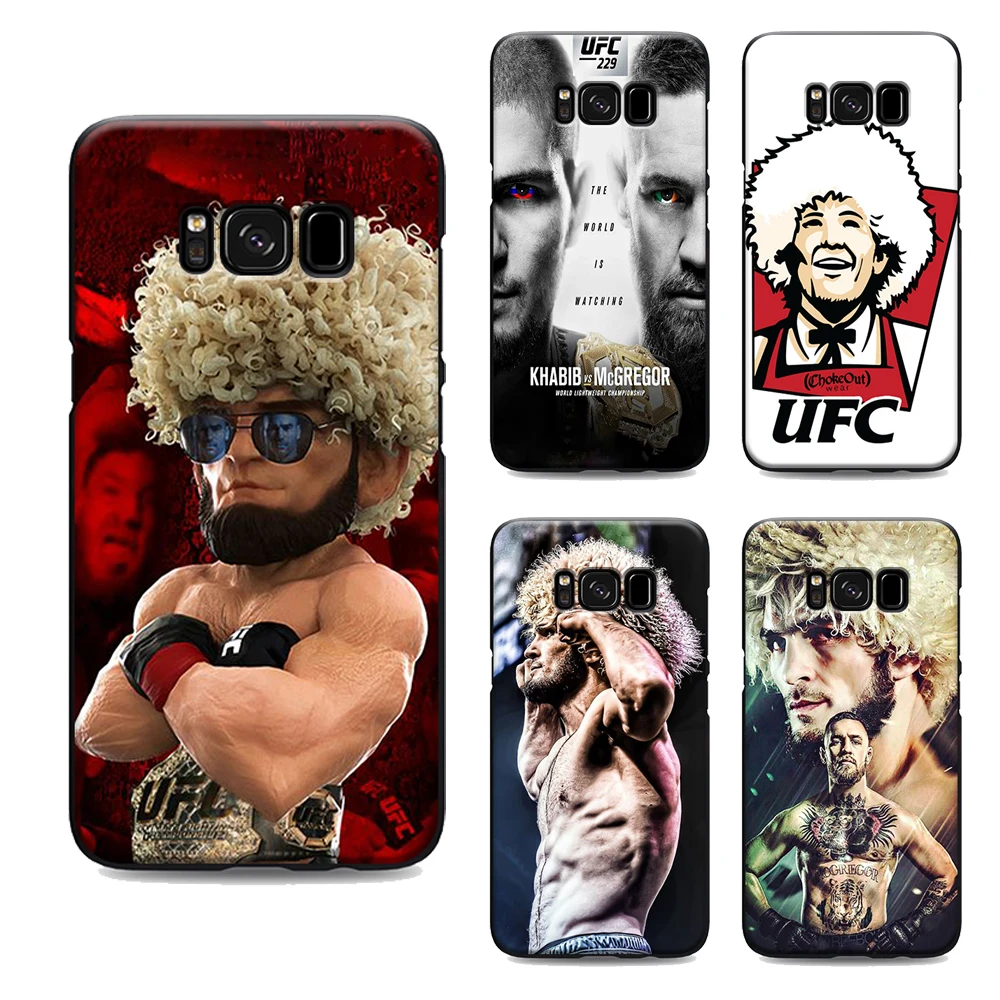 Khabib nurmagomedov ufc Конор Макгрегор чехол для телефона samsung galaxy s7 edge s6 s5 s8 s9 plus Лучший