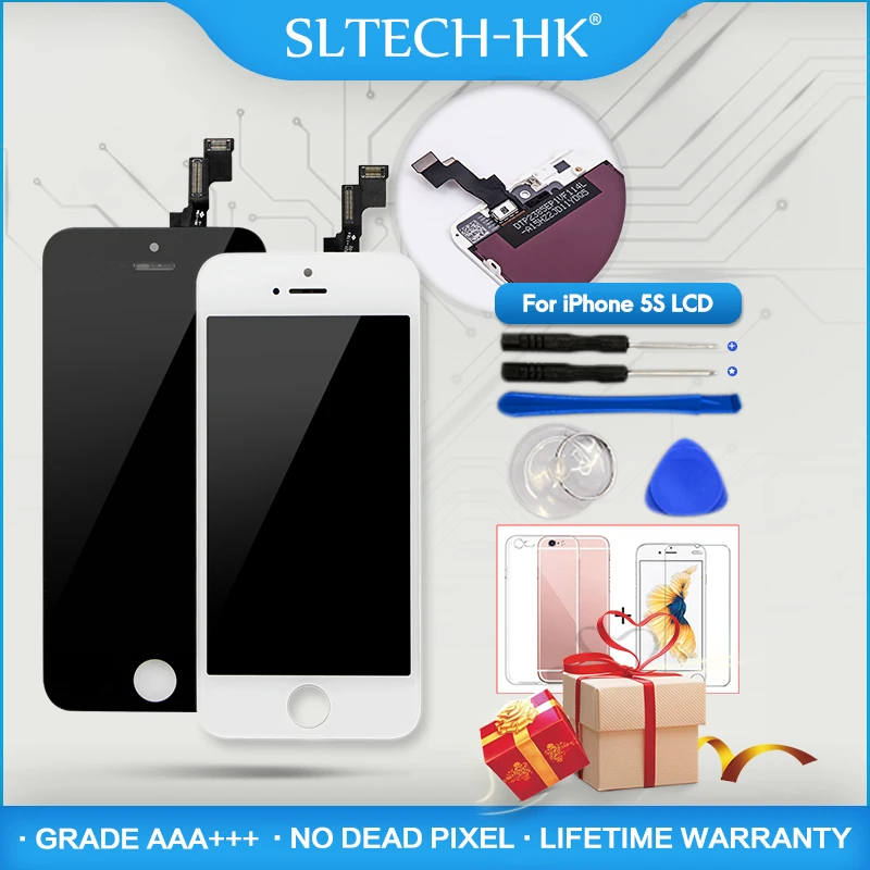 AAA +++ для iPhone 5 5C 5S 5SE ЖК дисплей высокого качества 4S 6 6S Замена экрана без мертвых