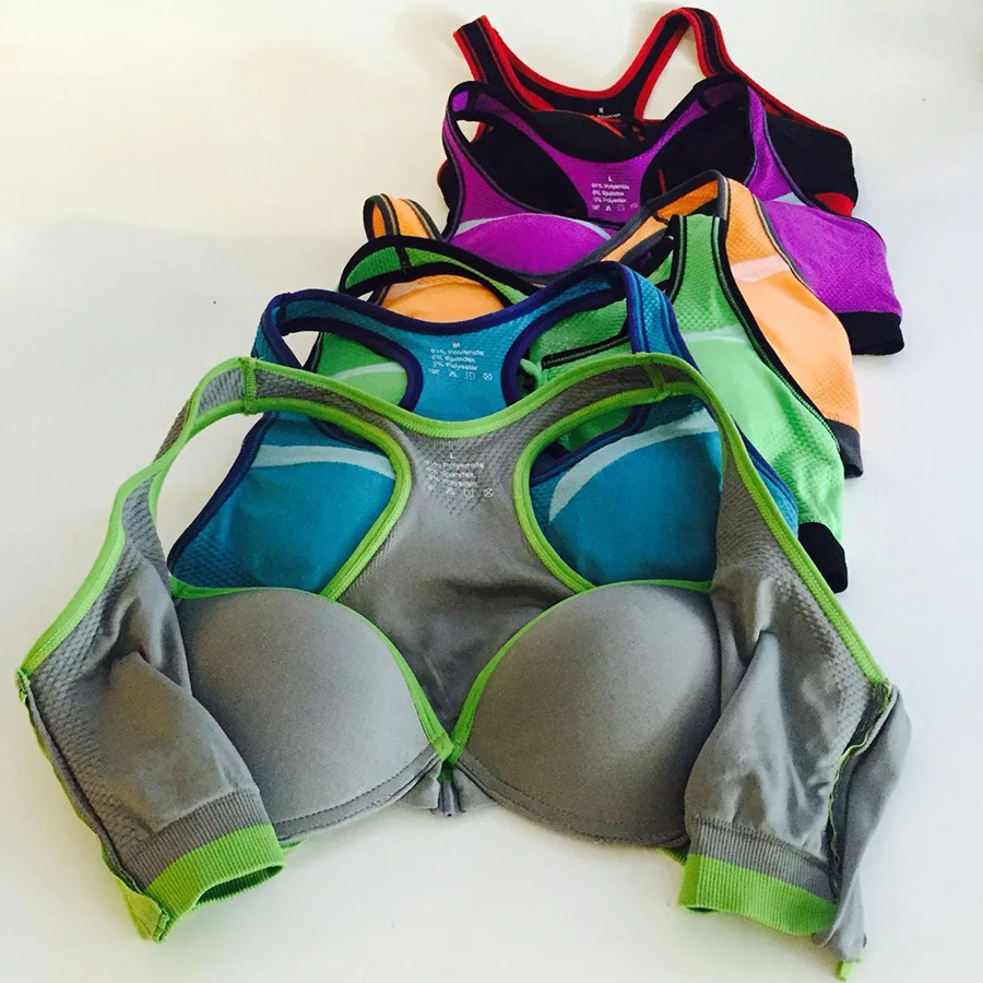 BHWYFC спортивный бюстгальтер для женщин фитнеса с подкладкой профессиональный