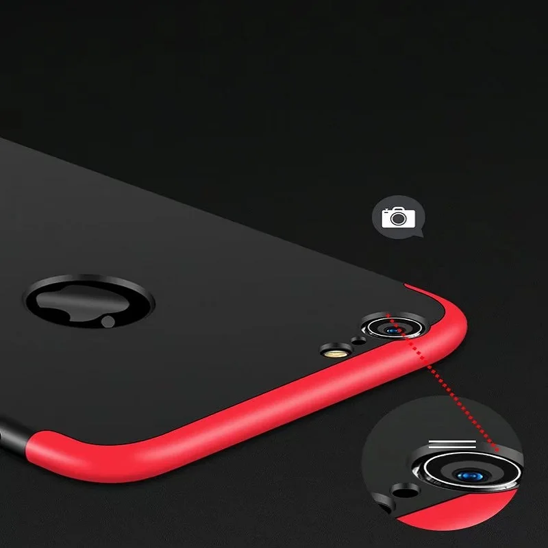 2017 ECTOBE роскошный Ультратонкий чехол для iphone 7 360 полное покрытие Жесткий ПК plus с