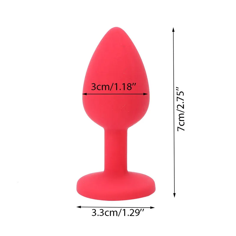 Анальная пробка силиконовые Анальные игрушки интимные товары секс-игрушки для