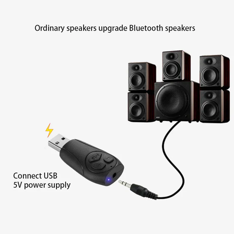 Новый мини USB Bluetooth автомобильный комплект MP3-плеер TF музыкальный приемник
