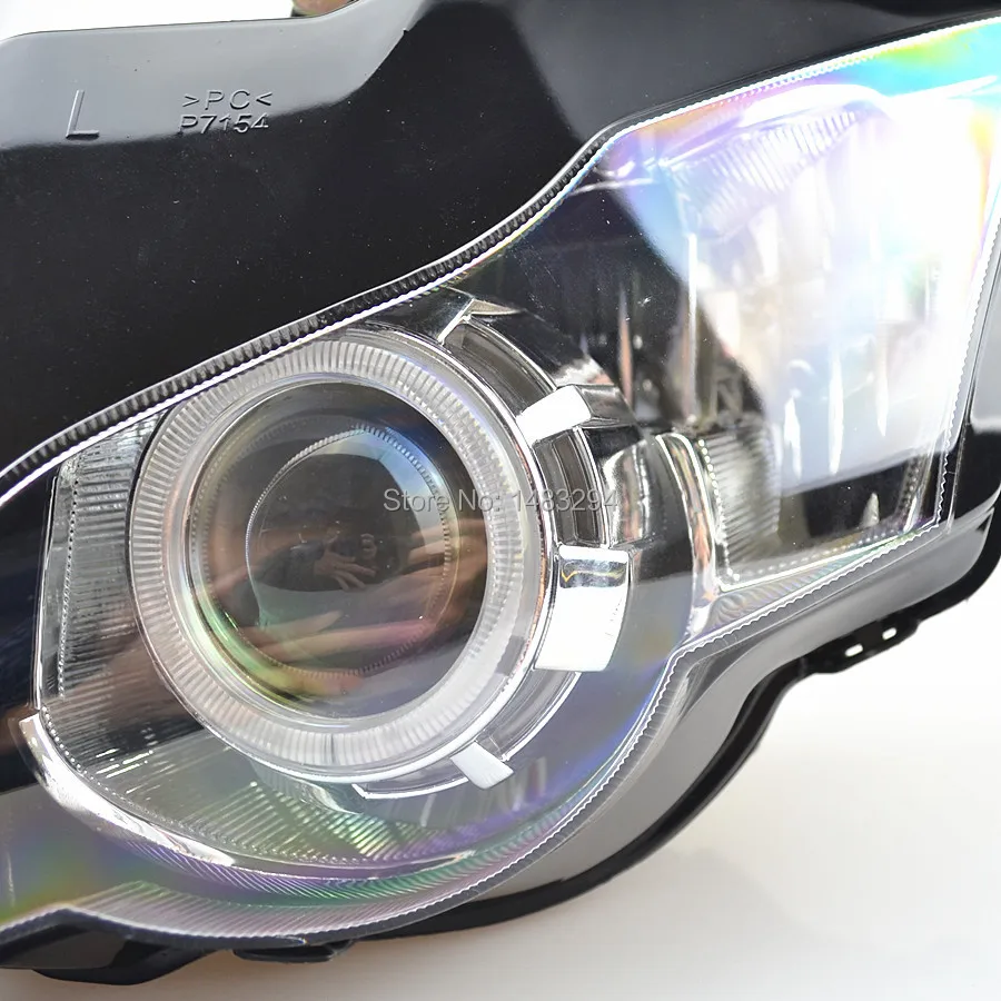 Специально Собранный проектор фары синий и белый Ангел глаз HID Подходит для Honda