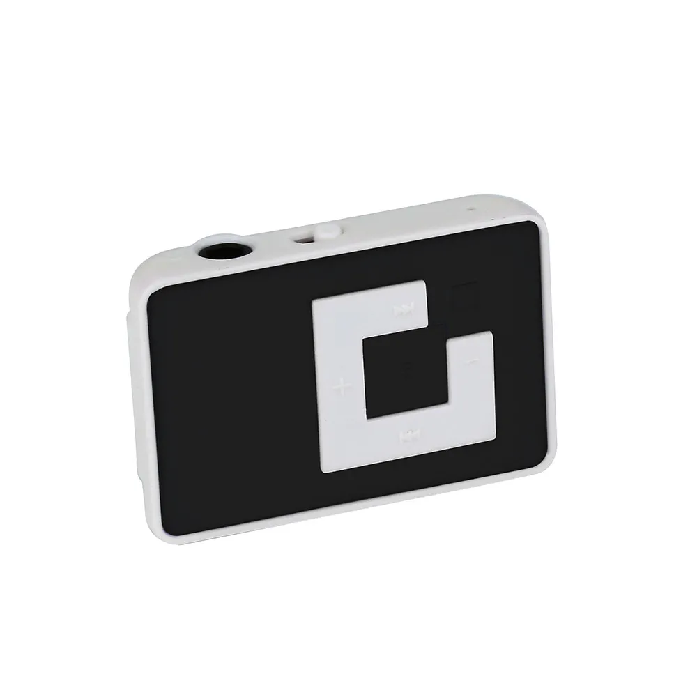 A Mp3-плеер с клипса для головных телефонов USB Mini mp3 музыкальный плеер медиаплеер Поддержка 32 ГБ Micro TF карта и гарнитура c0605 - Цвет: A