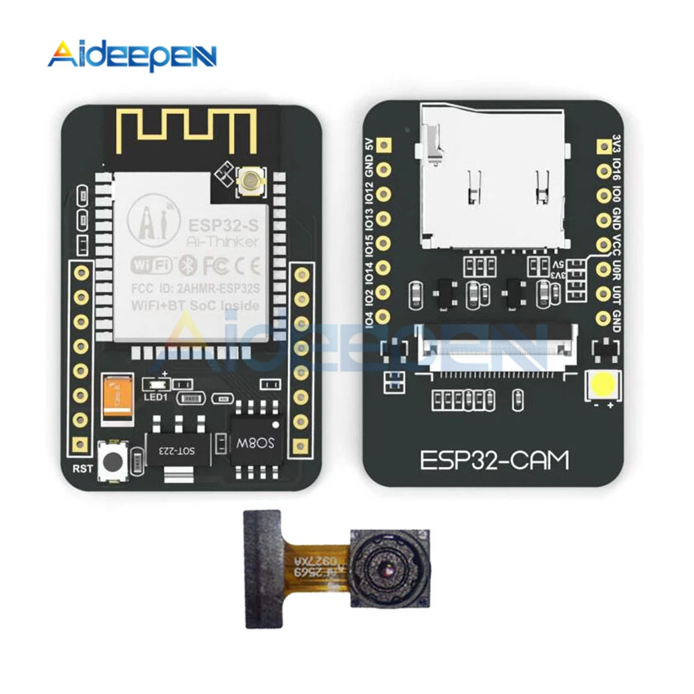 ESP32 CAM WiFi Bluetooth модуль с OV2640 камеры макетная плата поддержка и OV7670 камера s 5V|Детали