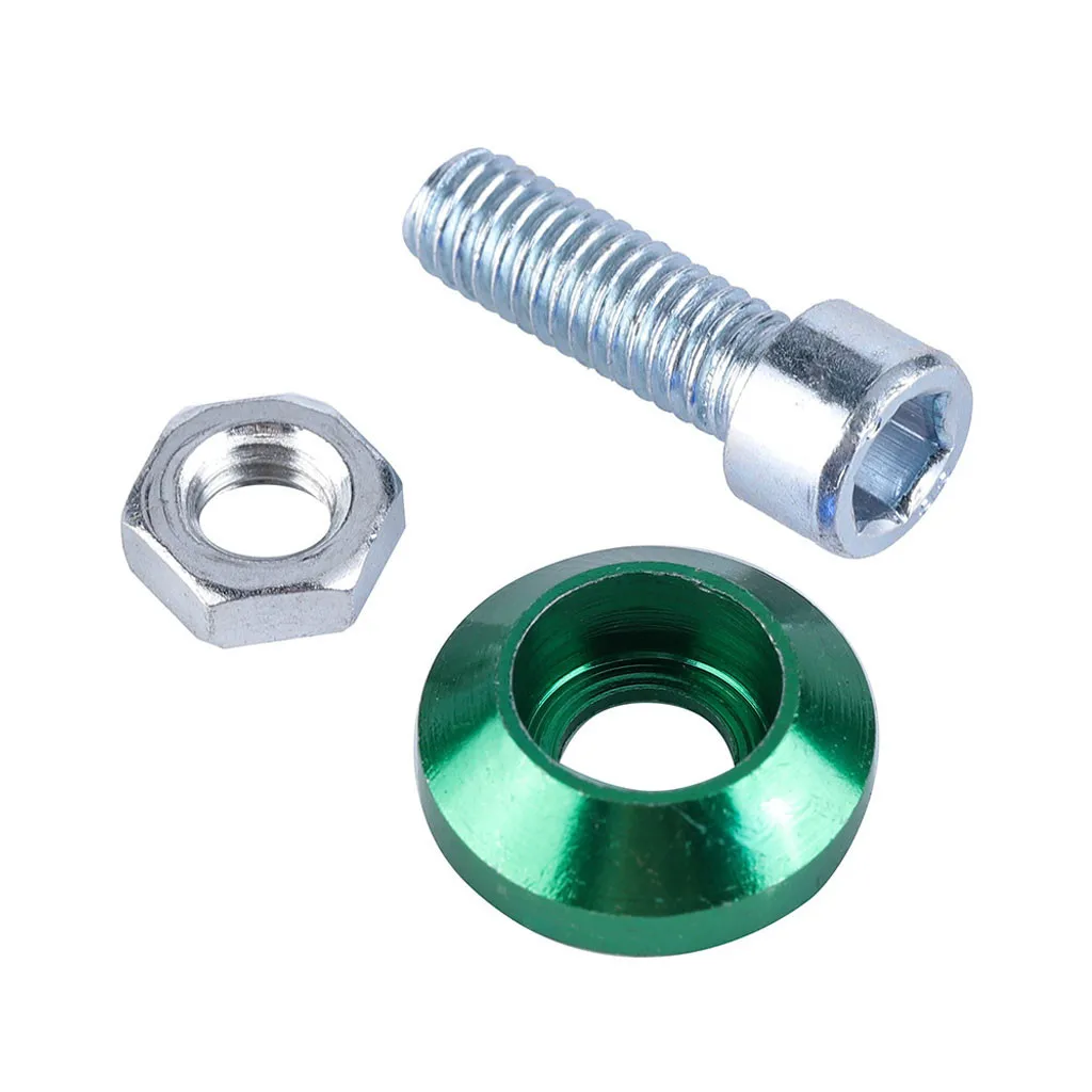 Новинка 20 шт. цветов шурупы для автомобильных прав шайба крыла автомобиля