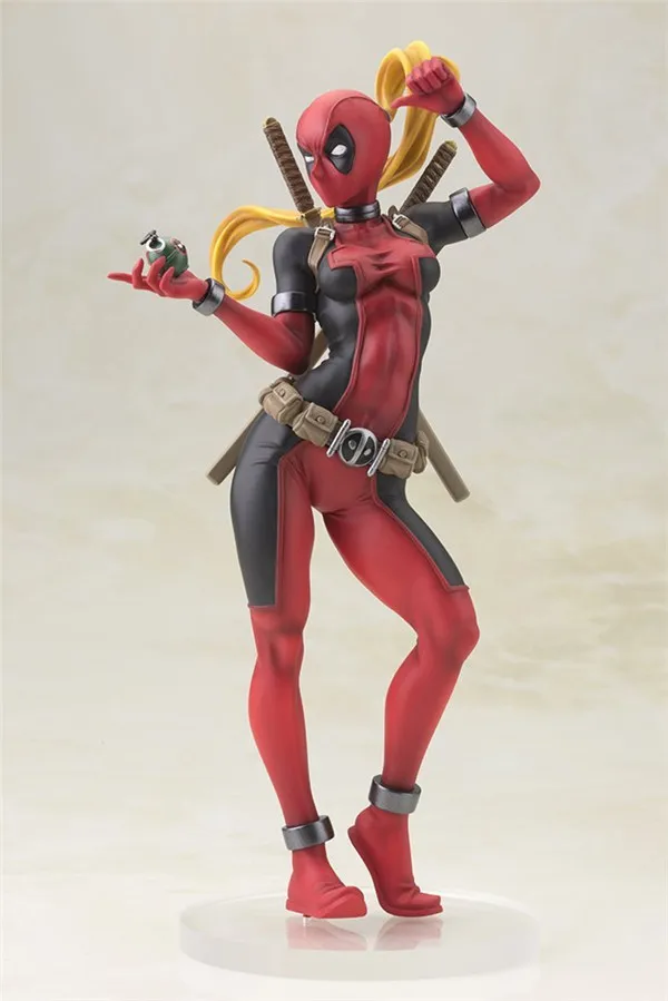Леди Дэдпул Figuras X Men ПВХ фигурка Коллекционная модель игрушки куклы классный
