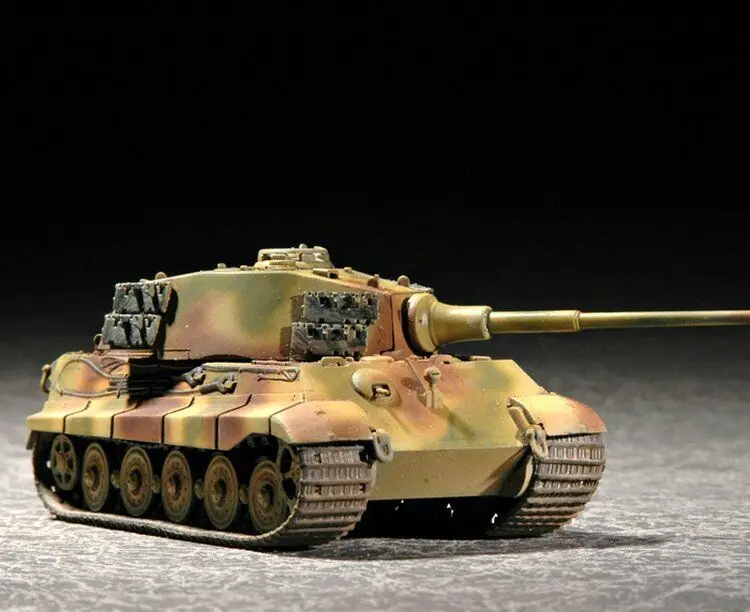 Trumpeter 07201 1/72 German Sd.Kfz. King Tiger (Henschel Turret) Tank Model Kit TH07115-SMT2 | Игрушки и хобби