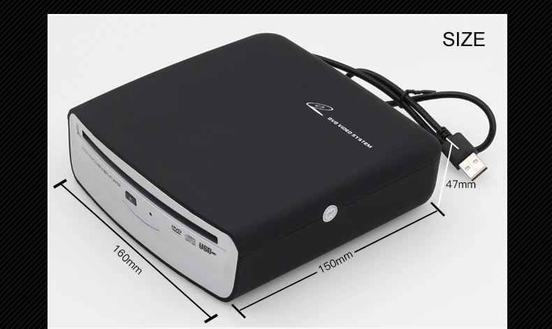 Автомобильный внешний DVD плеер hf117ia с USB портативный CD диск для чтения системы Android
