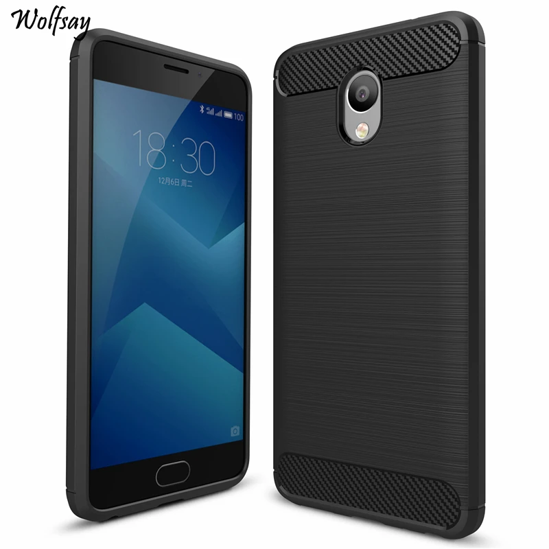 Чехол wolfsay Meizu M5 Note мягкий чехол из ТПУ прочный защитный для телефона Meilan 5 Fundas Capas |