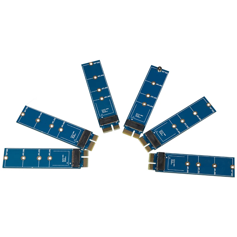 PCI E к M.2 NVME SSD адаптер NVMe 3 0 X1 полная скорость преобразования карты Riser M Соединитель