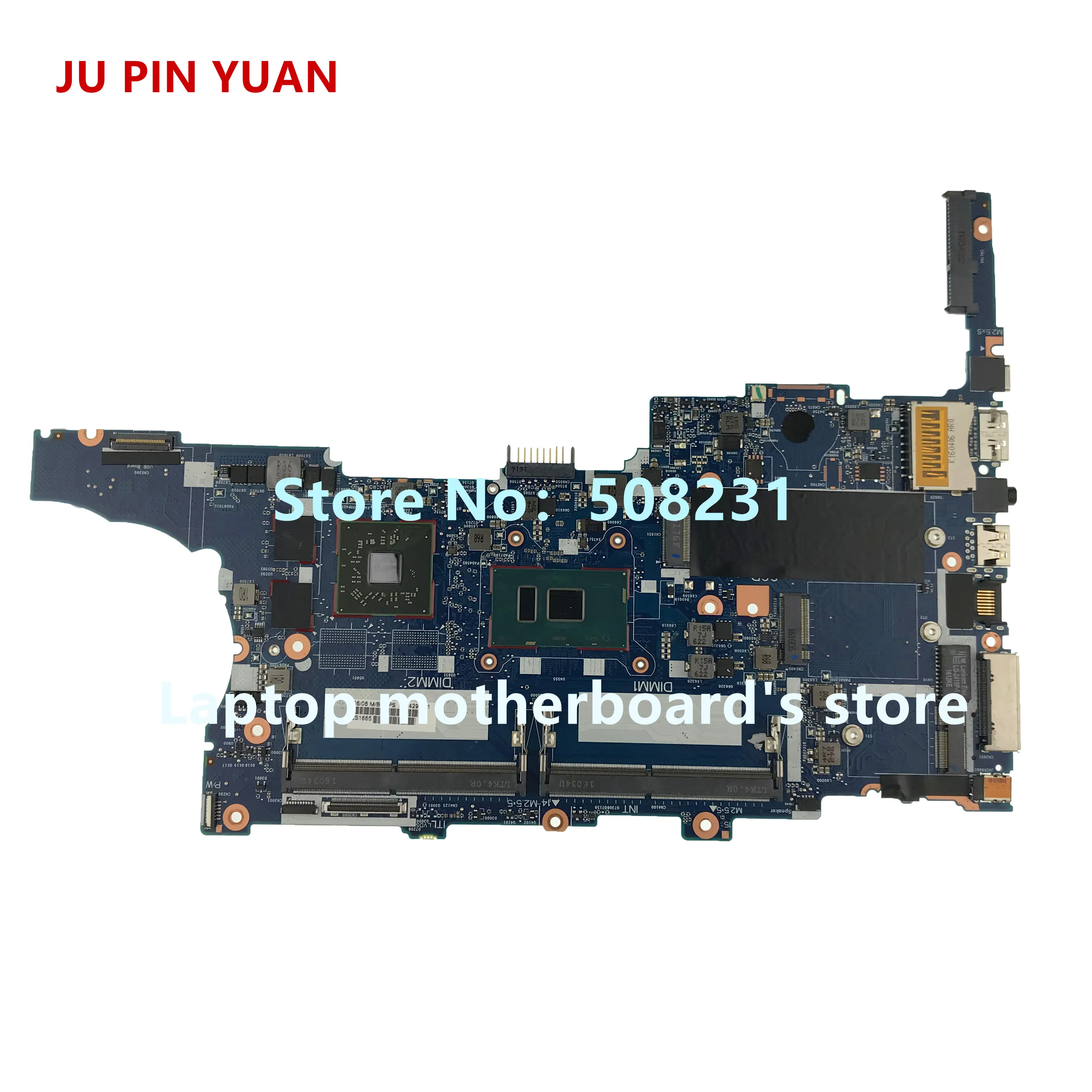 Ju pin yuan 915468-601 915468-001 аккумулятор большой емкости DAG37DMBAD0 материнская плата для ноутбука для женщин, hp ноутбук 17-W 17-AB Тетрадь ПК 1050 2 Гб i5-7300