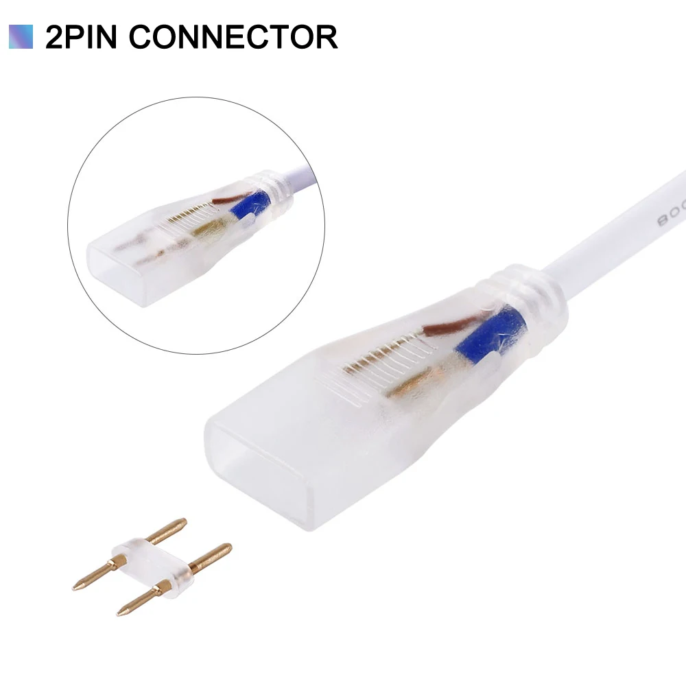 220 в 12 В светодиодная неоновая трубка 2835 SMD 1 м/5 м/10 м гибкая лента