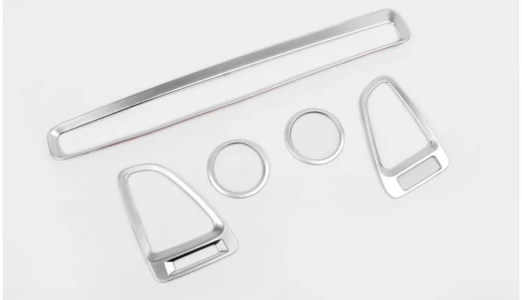 Наклейка ABS Chrome для интерьера приборной панели Крышка вентиляционного отверстия