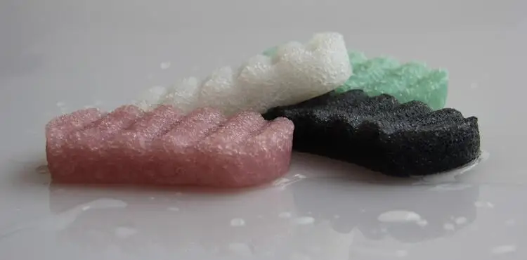 10 шт. натуральный косметический спонж Konjac Konnyaku для красоты лица очищение кожи