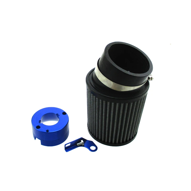 XLSION Aftermarket 62 мм синий комплект адаптера воздушного фильтра для Predator 301cc 420cc Honda GX340