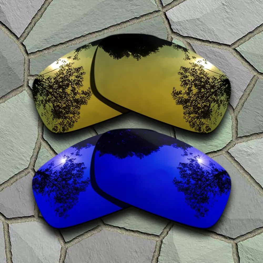 Солнцезащитные очки Oakley X Squared с поляризационными линзами желтые золотые и