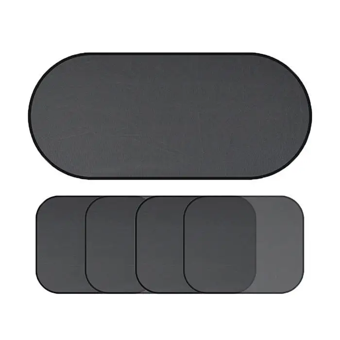 Автомобильный боковое заднее стекло козырек от солнца с черным покрытием щит