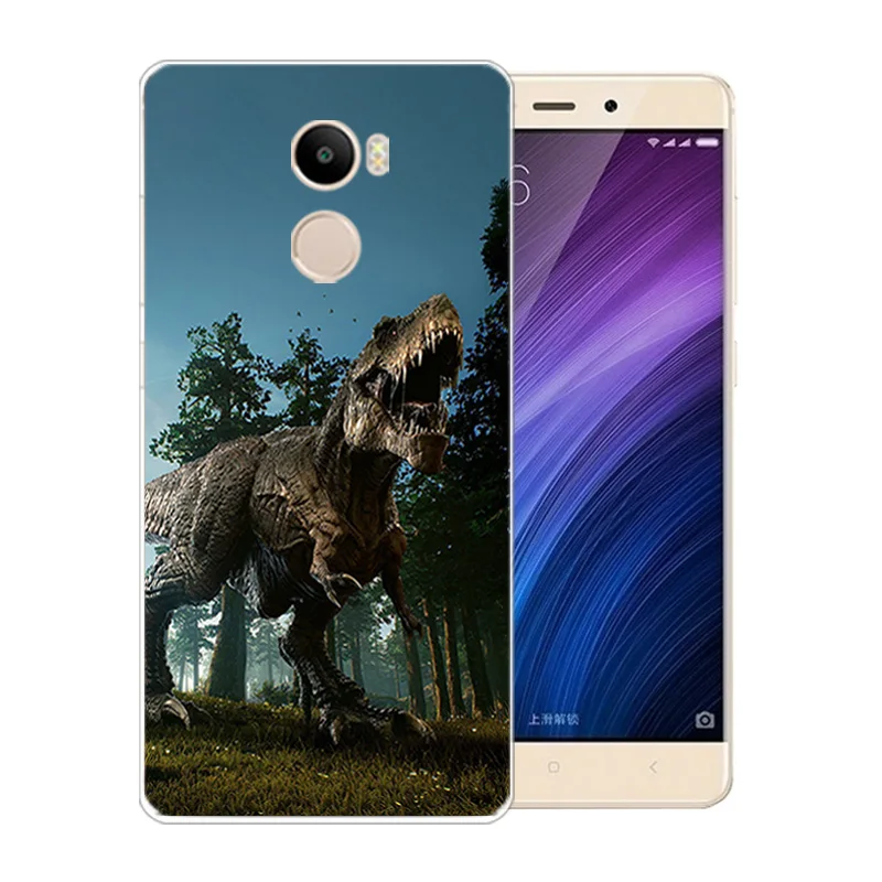 Телефон чехлы для чехол Redmi 4 Pusscat узор Мода ТПУ Мягкая Силиконовые 5 0 ''для Hongmi