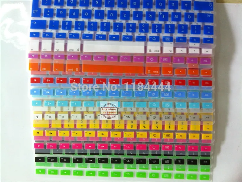 1 шт. бесплатная доставка силиконовая клавиатура на немецком языке наклейка кожу