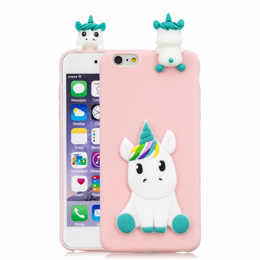 Мягкий силиконовый чехол для iPhone 5 5S SE 6 6s 7 8 Plus X XS XR 11 12 13 Pro Max Mini 3D - купить по