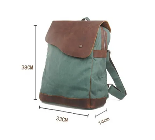 

Women Men Canvas Vintage Rucksack Backpacks Travel High-capacity Student Computer Package Shoulder Bags