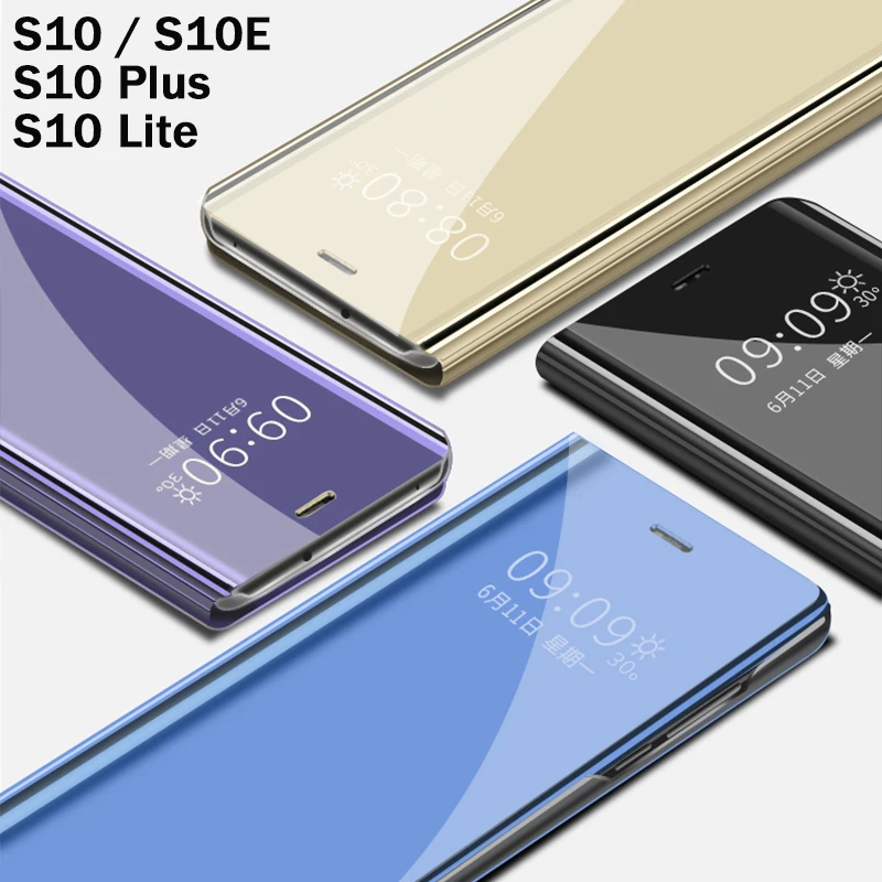 Чехол с откидной крышкой для смартфона чехол Samsung galaxy S10 Plus S 10 S10Plus lite S10Lite S10E чехлы