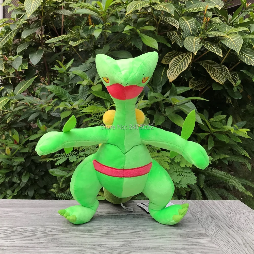 2Pcs Anime Grovyle Sceptile Plush Toy Juptile Jukain Cartoon Soft Stuffed Toys Doll Gift | Игрушки и хобби