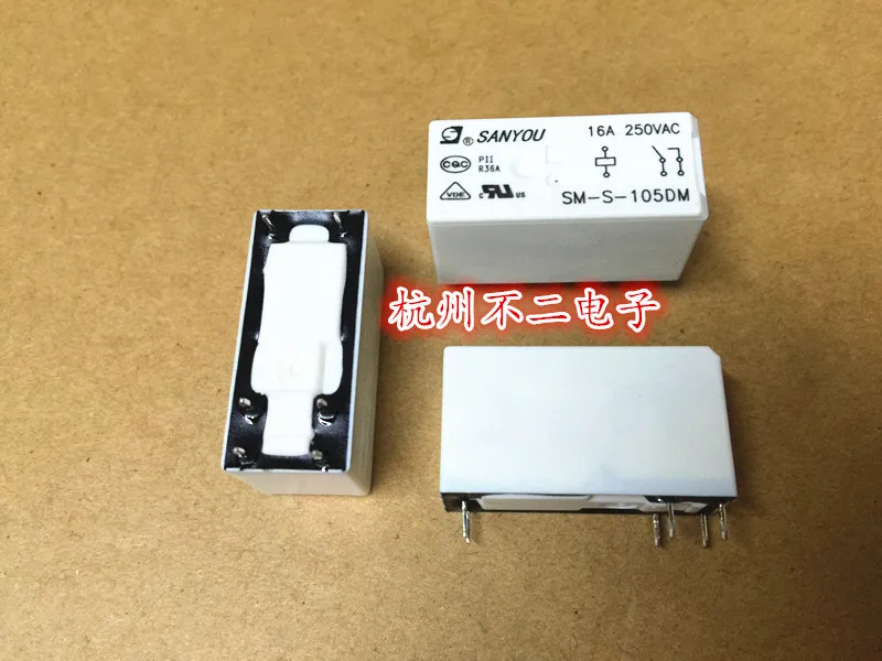 Relay SM-S-105DM a group of normally open 6 feet 16A250VAC alternative HF115F-005-1HS3 | Обустройство дома
