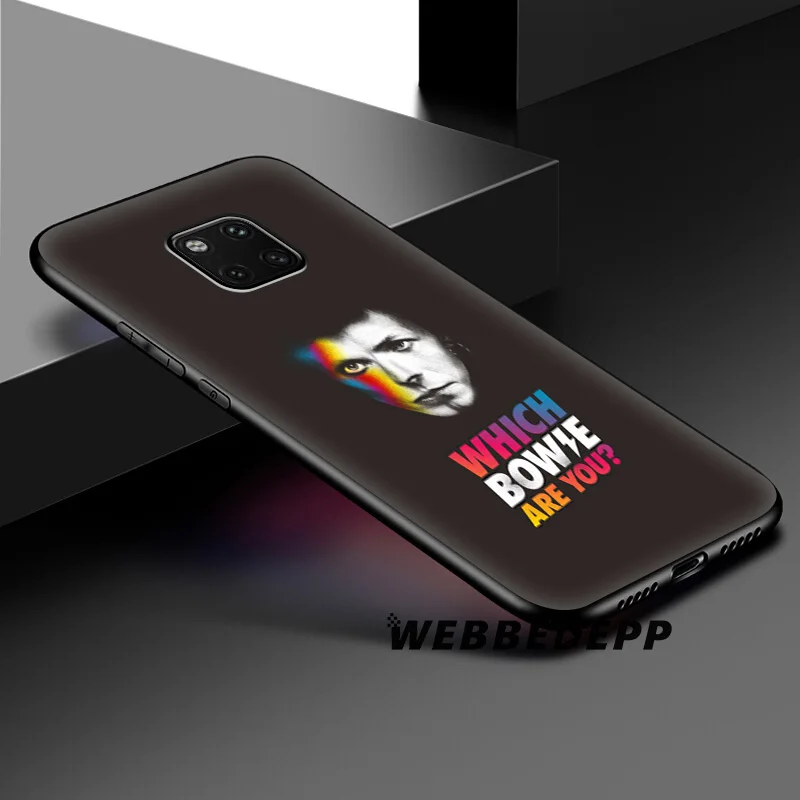 Мягкий силиконовый чехол WEBBEDEPP David Bowie Singer Rock для Huawei Honor Mate 20 10 8X 8C 8 6A 7A 7X 7C Lite Pro TPU |