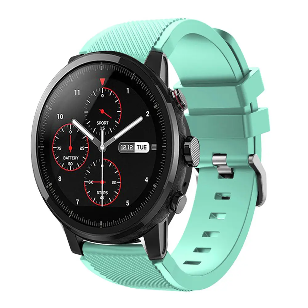 Ремешок для часов Amazfit Stratos 2S 22 мм силиконовый ремешок для часов samsung gear S3 Frontier/классический ремешок для Amazfit Stratos 2