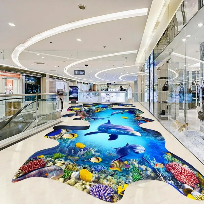 Картины beibehang с рисунком пола морские пляжные ракушки 3D уличные обои