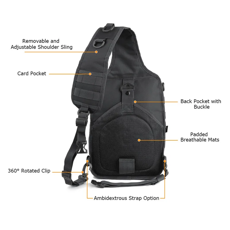 Военный Тактический штурмовой рюкзак армейский Молл водостойкие сумки на плечо