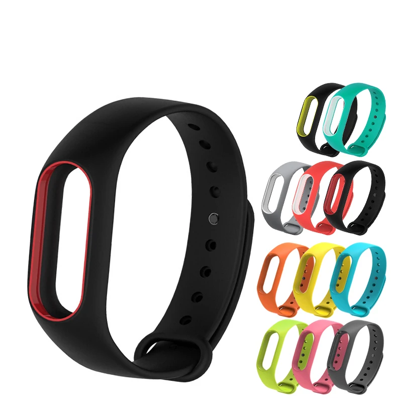 Читать оригинальный Xiao Mi Band 2 ремни браслет для Браслет Ремешок Замена красочные
