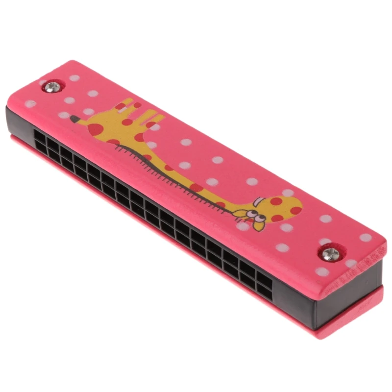 16 Holes Cute Harmonica Kids Wind Instrument Beginner Musical Educational Toy