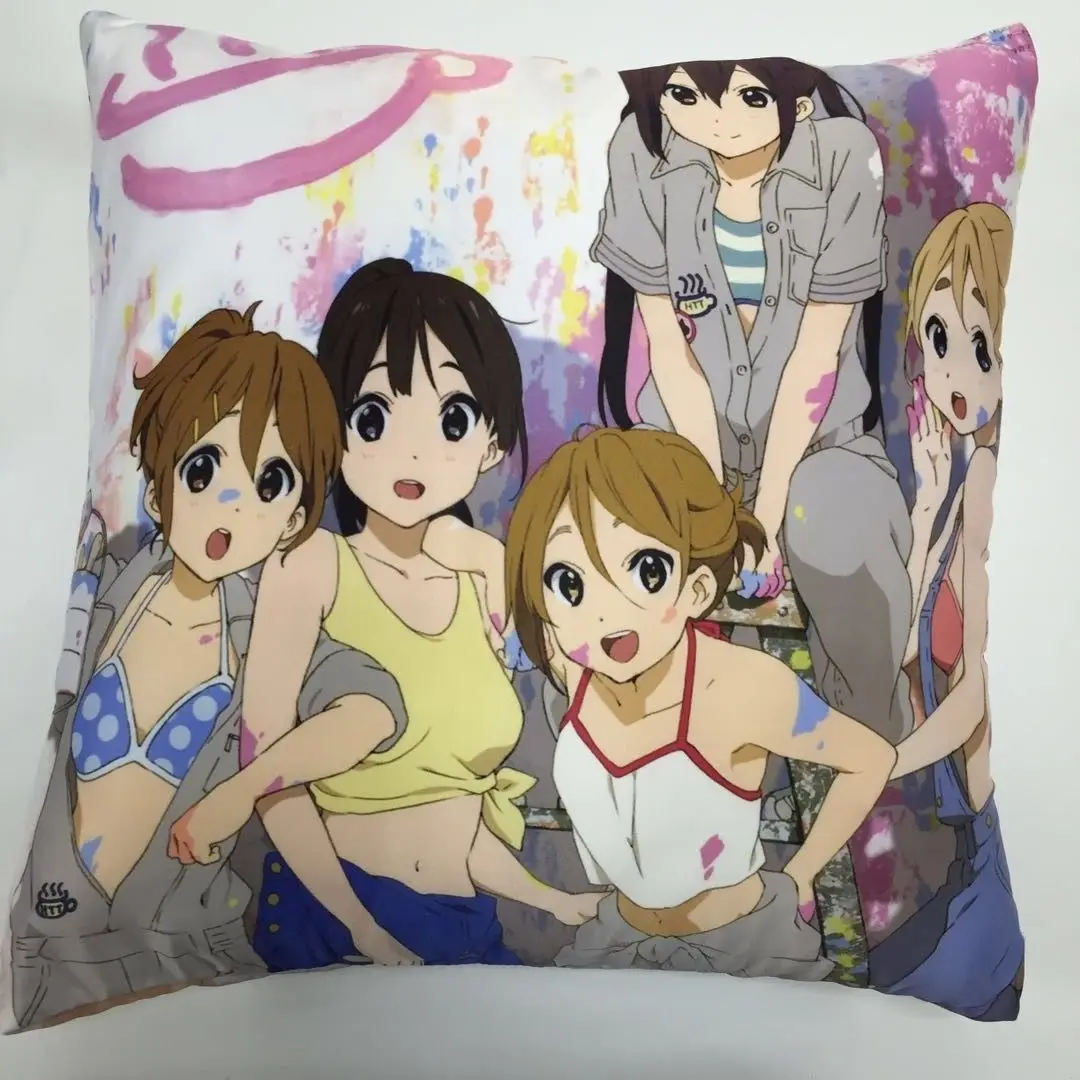 K-on! Аниме двухсторонняя подушка чехол s обнимающая Подушка женский Чехол Otaku