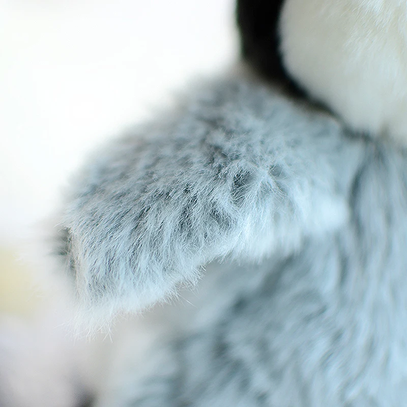 Коллекция Пингвин детские плюшевые игрушки дикие часы серый реалистичные милые