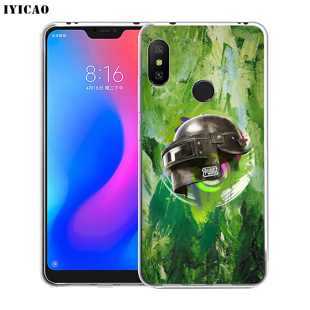 IYICAO PUBG игровой Мягкий силиконовый чехол для телефона Xiaomi Redmi 4A 5A 6A Note 7 6 5 Pro Plus 4X Prime