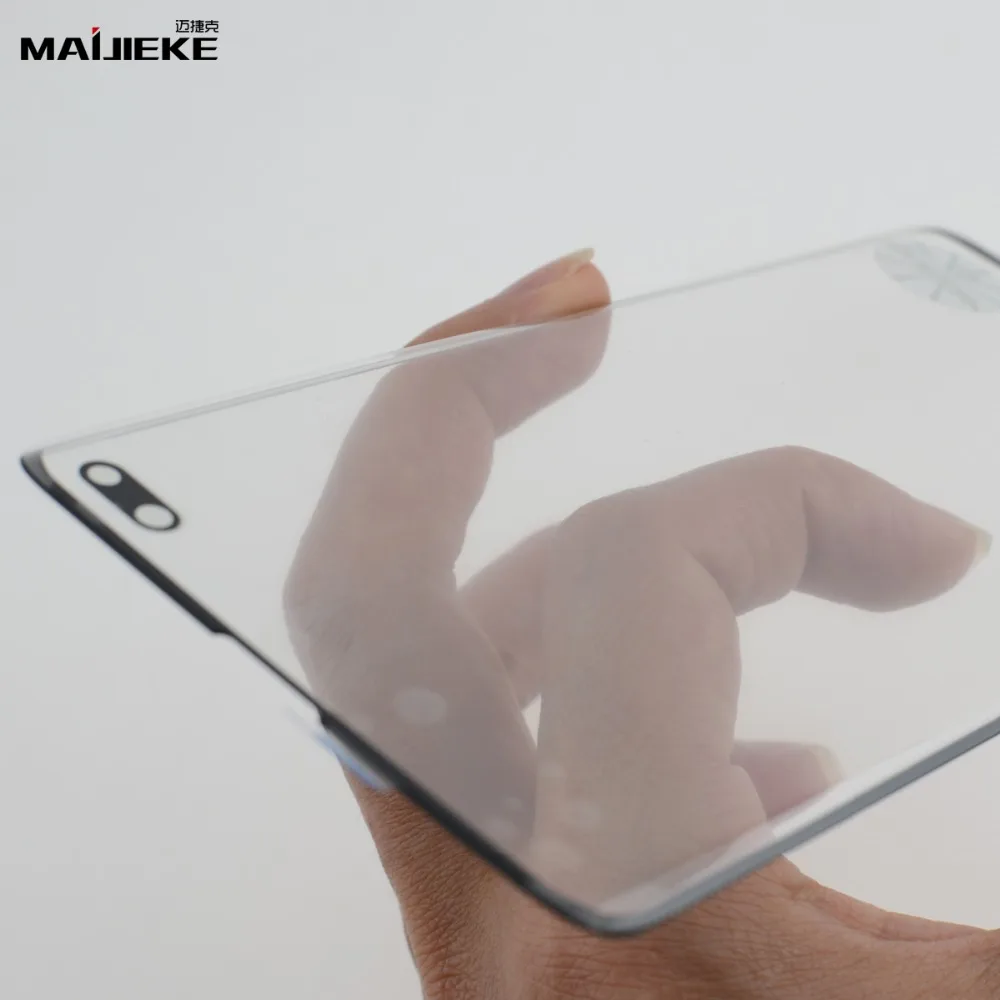 Экран запасная Передняя стеклянная панель для samsung Galaxy S10 плюс S10e A50 A70 A90 A40s A40 A30 A20e сенсорный Экран Инструменты для ремонта